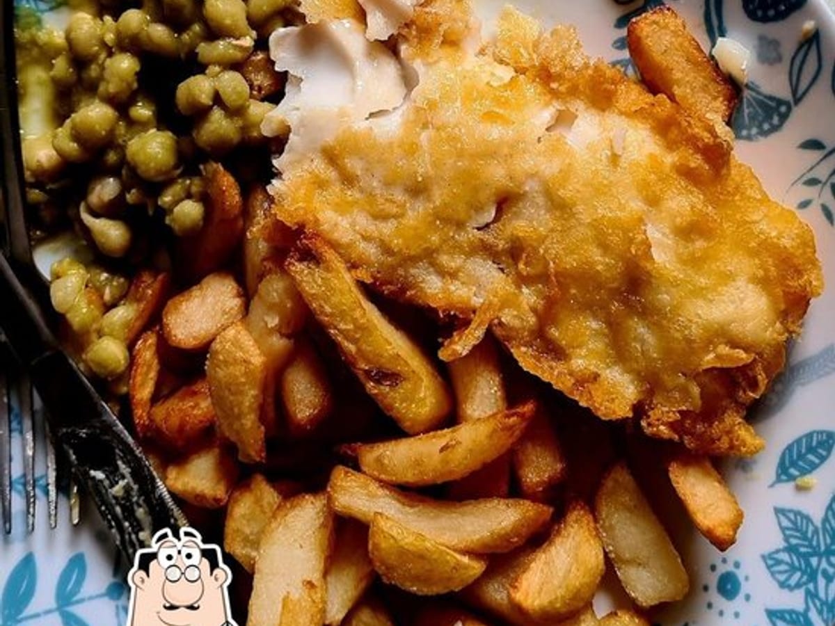 Fish and chips from Acre Gate Chippy in Blackpool