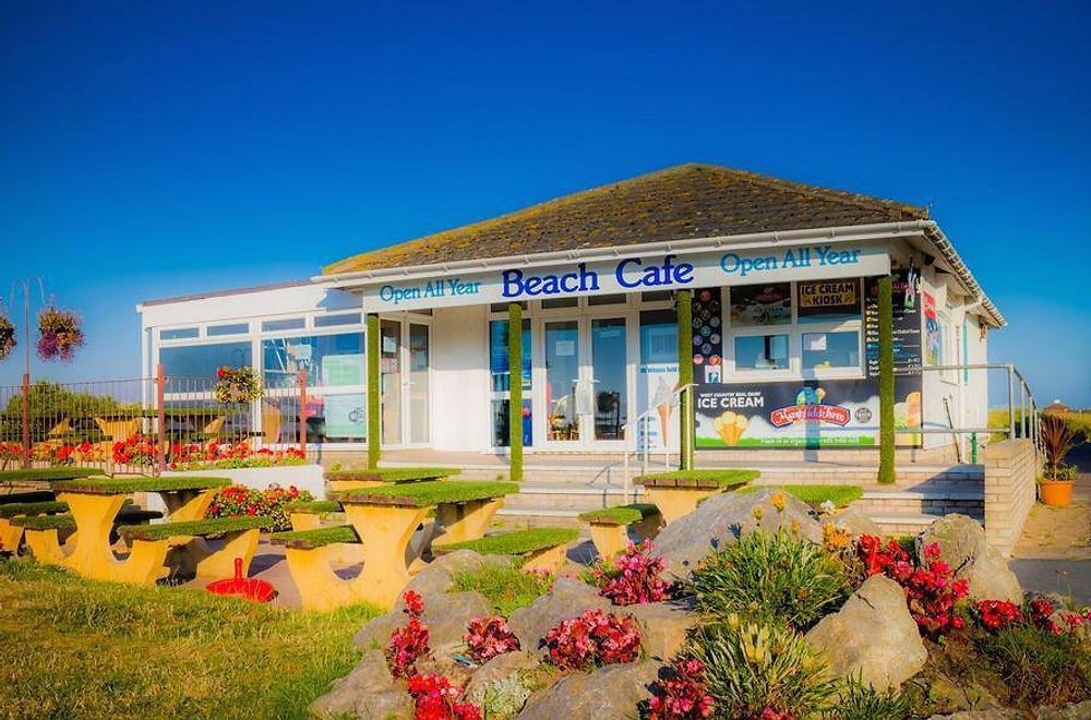 Beach Cafe by the seafront in St Annes