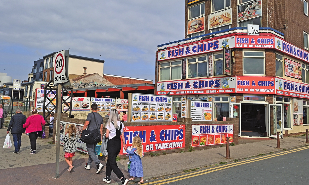 Blackpool Fish Factory on the promenade