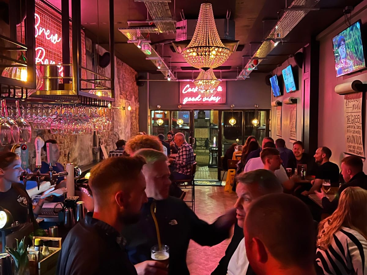 Inside Brew and Bones in Poulton