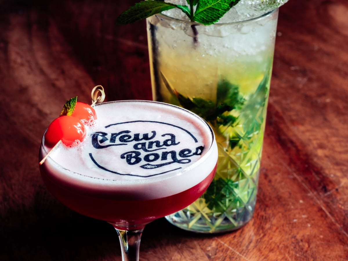 Brew and Bones cocktail