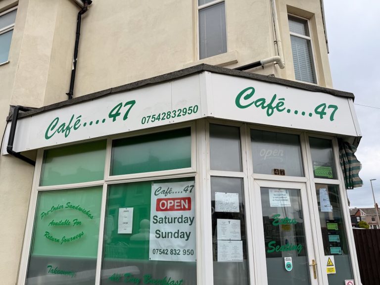 Cafe 47 in Blackpool