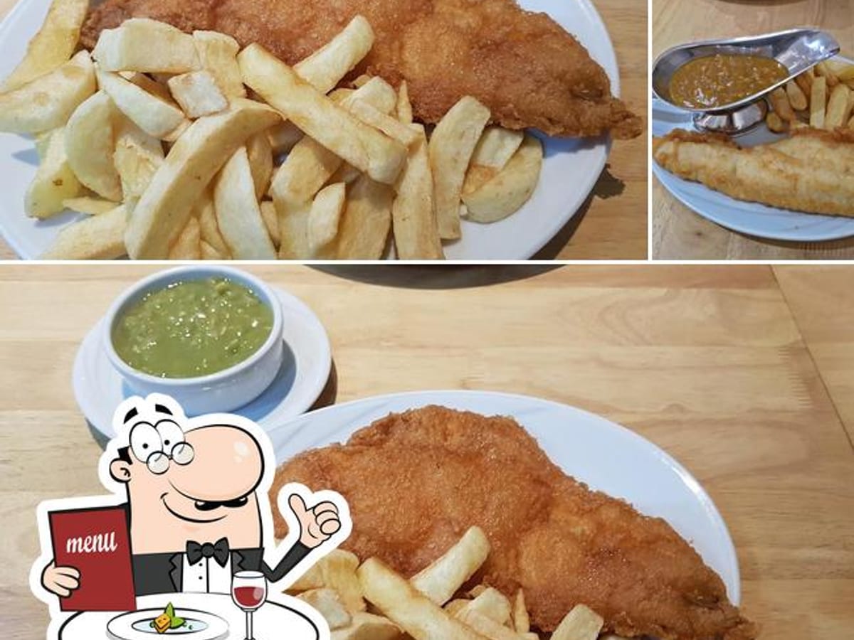 Fish and chips from Carleton Fish and Chip and Chinese Takeaway