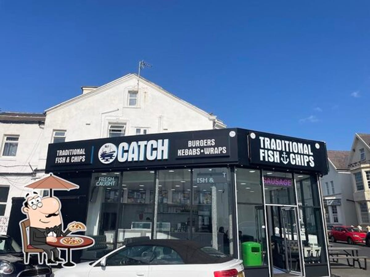 Catch Fish and Chips exterior on Dean Street in Blackpool