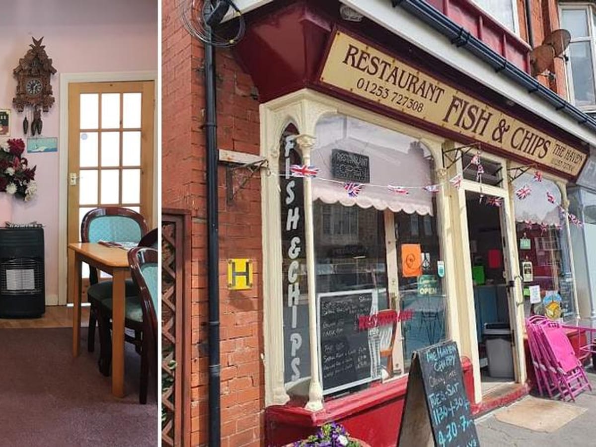 The Haven fish and chip shop in St Annes