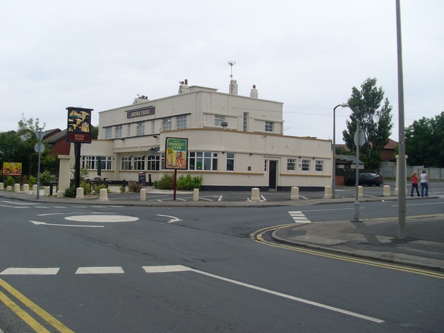 The Mere Park pub on Preston Old Road in Blackpool