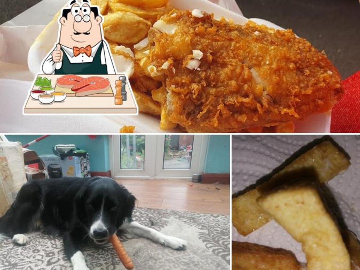 Fish and chips from Our Wee Chippy