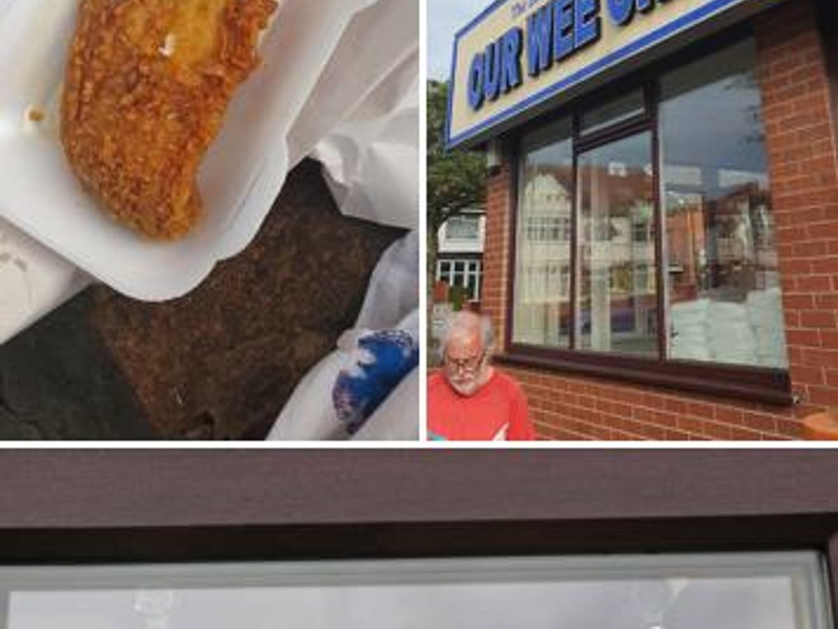 Interior of Our Wee Chippy in Blackpool