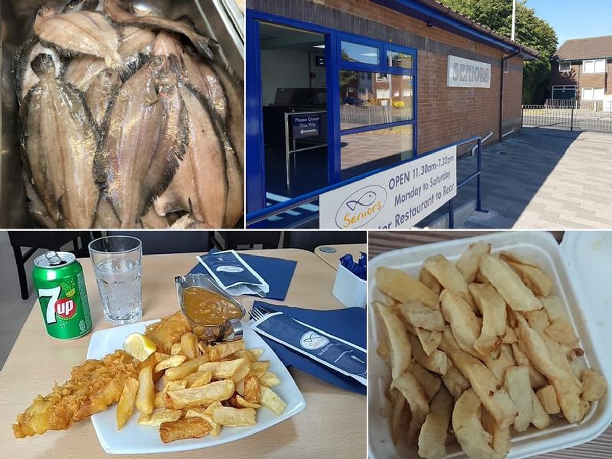 Seniors Poulton fish and chip shop photo 2