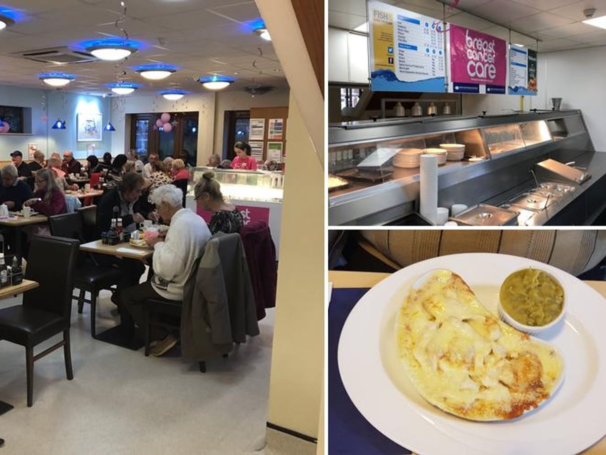 Seniors Thornton fish and chip shop photo