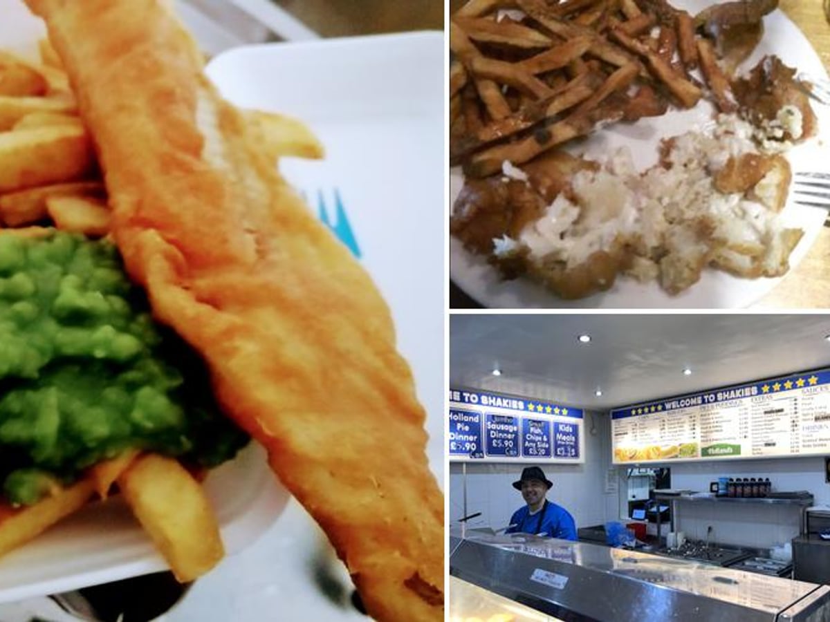 Shakies Chippy fish and chip shop photo