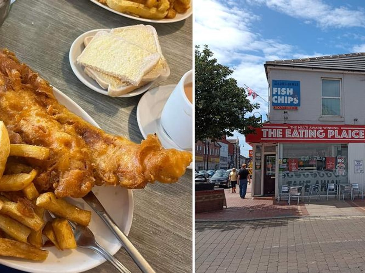 The Eating Plaice fish and chip shop photo