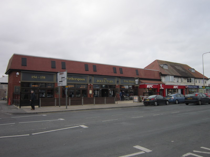 The Jolly Tars pub on Victoria Road West in Cleveleys