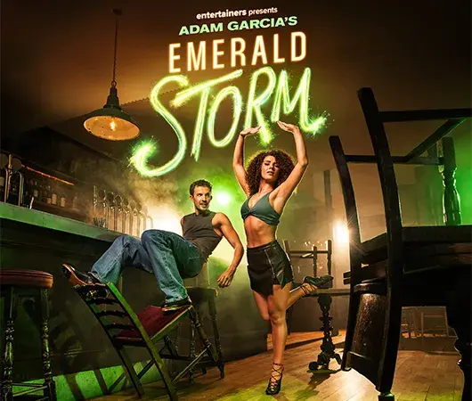 Adam Garcia's Emerald Storm at Winter Gardens Blackpool