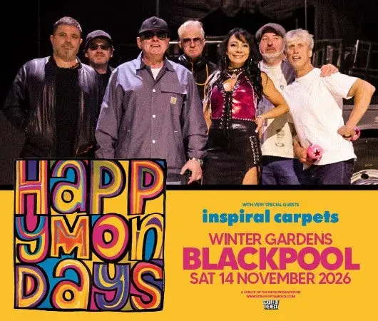 Happy Mondays at Winter Gardens Blackpool
