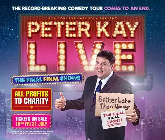 Peter Kay Live at Winter Gardens Blackpool